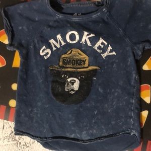 Size 12 months Smokey the Bear shirt